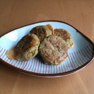 鯖缶で♪カレーチーズおやき